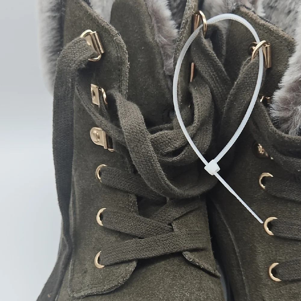 Bandolino Dark Brown Fur-Lined Winter Boots